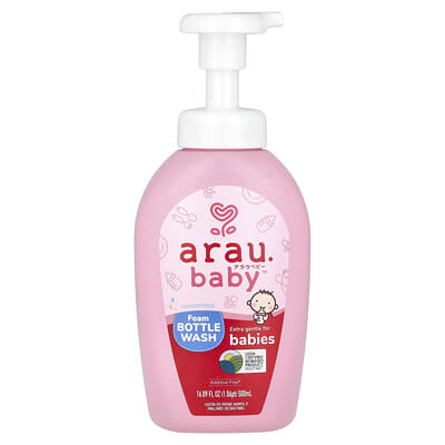 Гель для мытья в пенной бутылке, без запаха, 16.09 fl oz (500 ml)