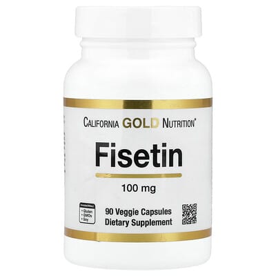 Fisetin, 100 mg, 90 вегетарианских капсул