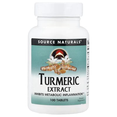 Source Naturals Turmeric Extract 100 таблеток