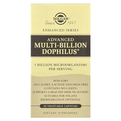 Advanced Multi-Billion Dophilus®, 60 растительных капсул
