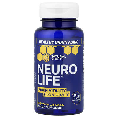 Natural Stacks NeuroLife 60 капсул веганские
