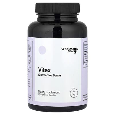 Vitex, 120 вегетарианских капсул (500 mg per Capsule)