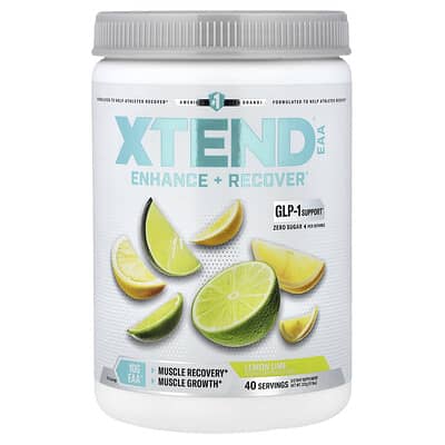 XTEND EAA, лимон-лайм, 11.9 oz (336 g)