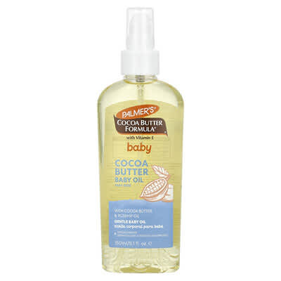 Palmer's Baby, Cocoa Butter Formula® с витамином E, Baby Oil, 5.1 fl oz (150 ml)