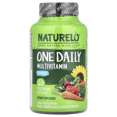One Daily Multivitamin for Men, 60 Vegetarian Capsules