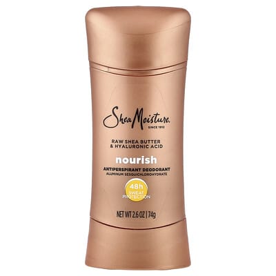 Antiperspirant Deodorant, Nourish, Raw Shea Butter & Hyaluronic Acid, 2.6 oz (74 g)