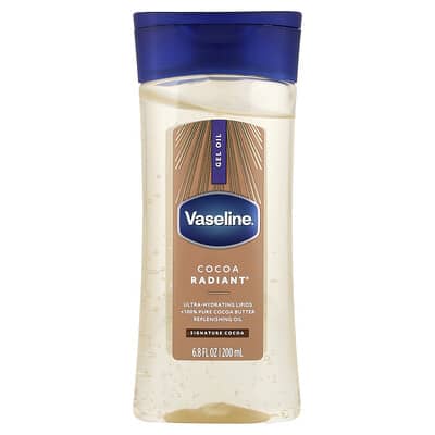 Cocoa Radiant®, гелевое масло, Signature Cocoa, 6.8 fl oz (200 ml) Vaseline