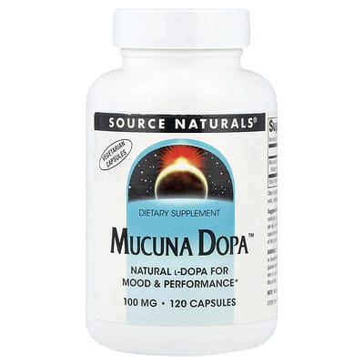 Mucuna Dopa™, 100 mg, 120 капсул