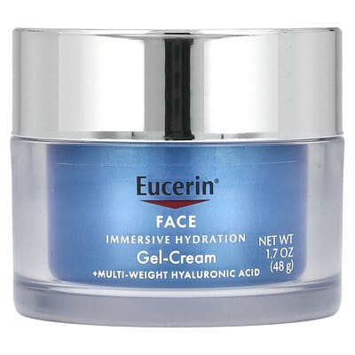 Eucerin увлажняющий гель-крем для лица, 1.7 oz (48 g)