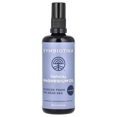 Масло для тела Topical Magnesium, Lavender, 3.4 fl oz (100 ml)