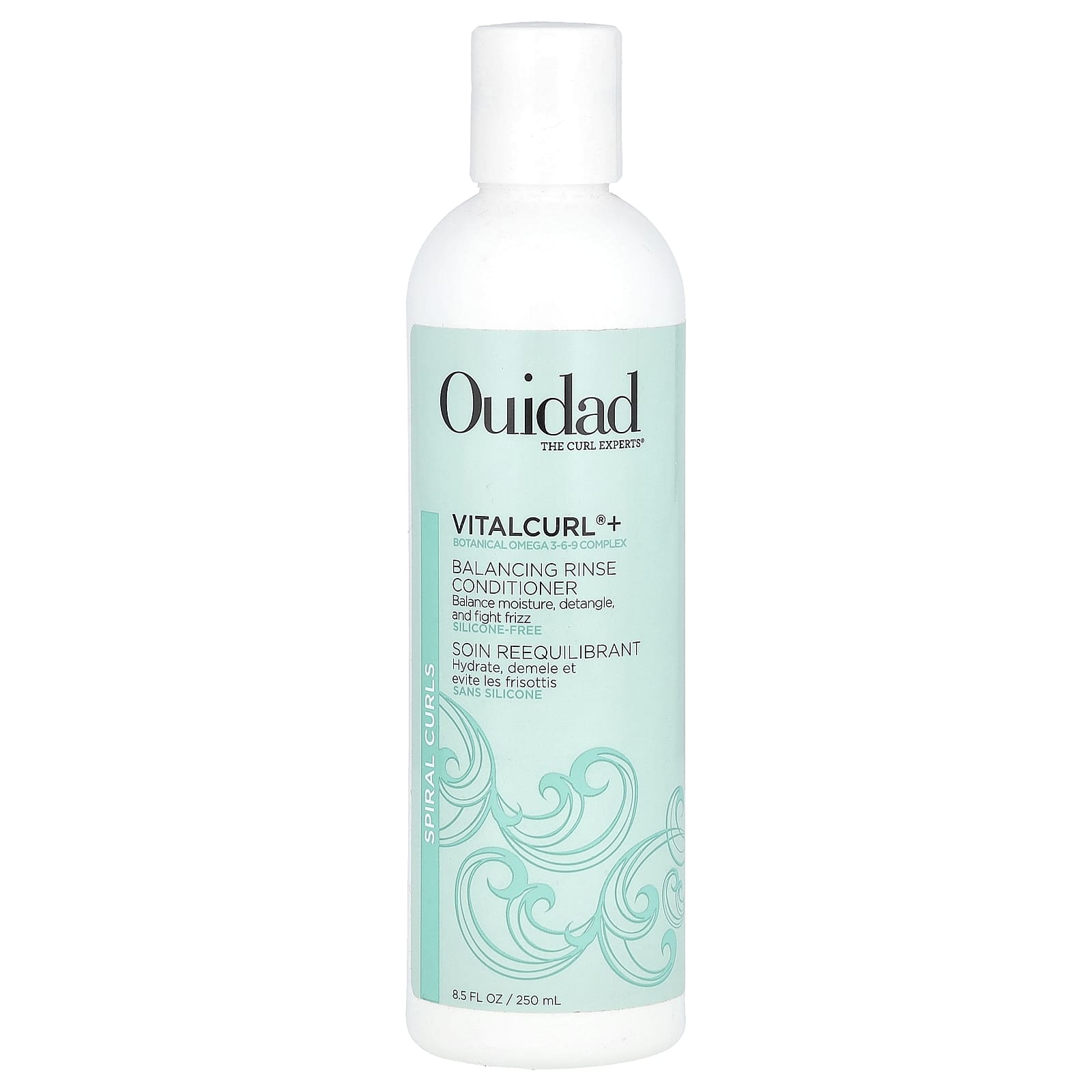 VitalCurl®+ кондиционер для волос Spiral Curls, 8.5 fl oz (250 ml)