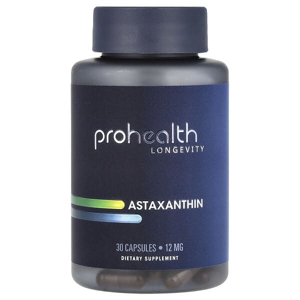 Astaxanthin, 12 mg, 30 капсул