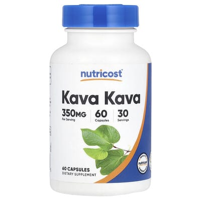 Nutricost Kava Kava, 60 капсул (175 mg на капсулу)