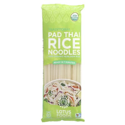 Traditional Pad Thai Rice Noodles, 8 oz (227 g)