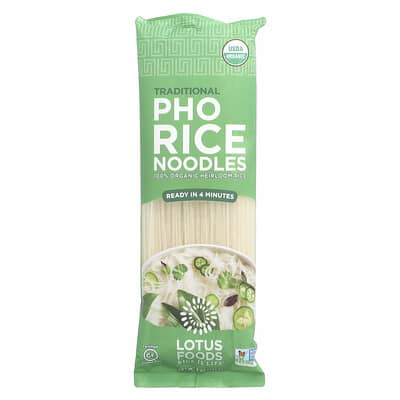 Традиционная рисовая лапша Pho, 8 oz (227 g)