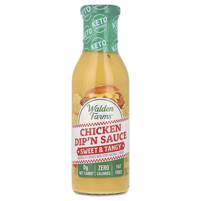 Walden Farms Соус для курицы Chicken Dip'N Sauce, Sweet & Tangy, 11.5 fl oz (340 ml)