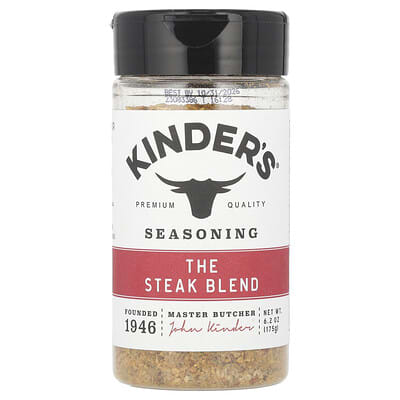 KINDER'S приправа The Steak Blend, 6.2 oz (175 g)