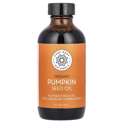 Organic Pumpkin Seed Oil, 4 fl oz (118 ml)