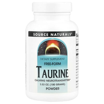 Порошок таурина Source Naturals 3.53 oz (100 g)