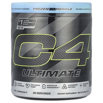 C4® Ultimate, Pre-Workout, Frozen Bombsicle, 14.1 oz (400 g)