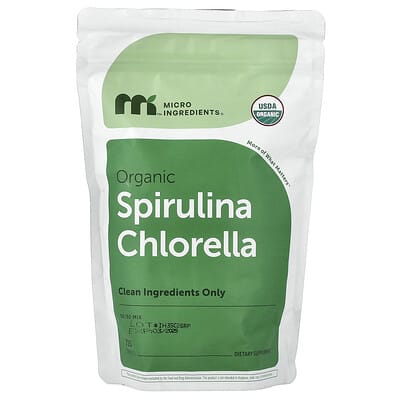 Organic Spirulina Chlorella, 720 Tablets