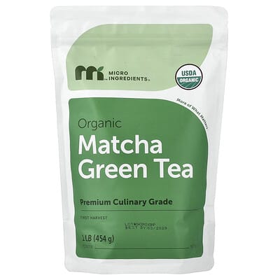 Органический порошок чая матча, 1 lb (454 g)