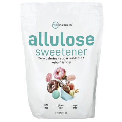 Allulose Sweetener, 3 lb (1,361 g)