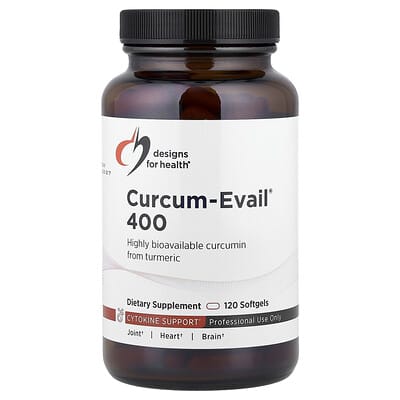 Curcum-Evail® 400, 120 мягких капсул (400 мг в одной капсуле)