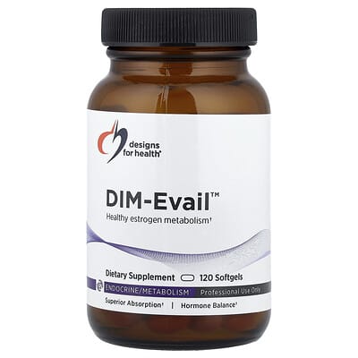 Designs For Health DIM-Evail™, 100 mg, 120 софтгелей