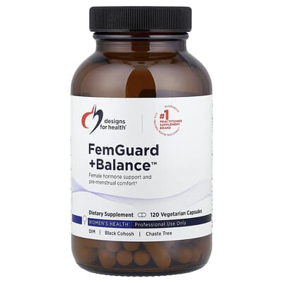 Designs For Health FemGuard + Balance™, 120 вегетарианских капсул