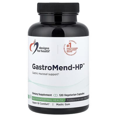 Designs For Health GastroMend-HP™ 120 вегетарианских капсул