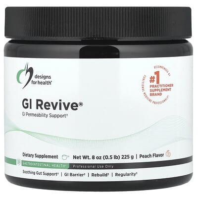 GI Revive® Персик, 8 oz (225 g)