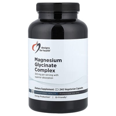 Комплекс магния Magnesium Glycinate Complex, 240 вегетарианских капсул (150 mg на капсулу)