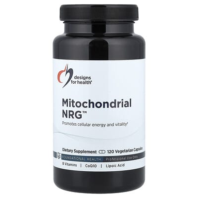 Designs For Health Mitochondrial NRG™, 120 вегетарианских капсул