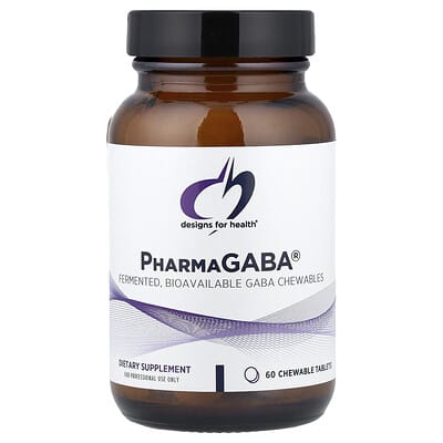 PharmaGABA®, 60 жевательных таблеток (100 mg на таблетку)