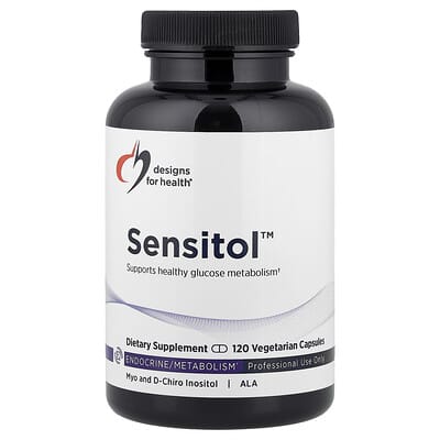 Sensitol™, Myo и D-Chiro-Inositol, ALA, 120 вегетарианских капсул
