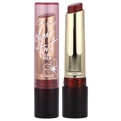 L.A. Girl Sheer Tint бальзам для губ, GLC606 Sheer Black Cherry, 0.07 oz (2 g)