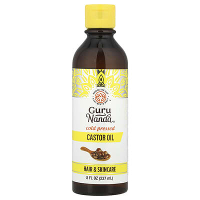 Масло касторовое холодного отжима, 8 fl oz (237 ml)