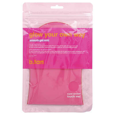 Glow Your Own Way, Smooth Gel Mitt, One Size Fits All, 1 Mitt