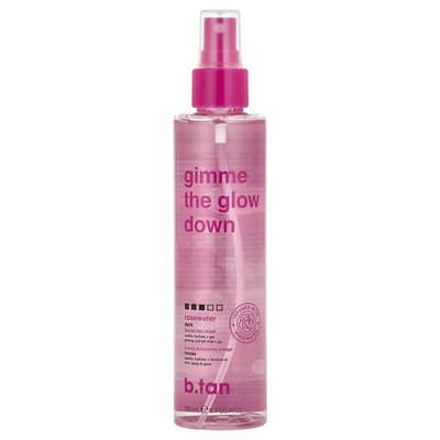 Спрей-мист для загара лица Gimme The Glow Down, Rosewater, 6.7 fl oz (190 ml)
