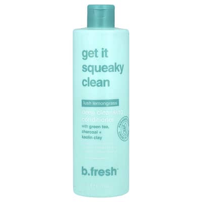 Get It Squeaky Clean, Deep Cleansing Conditioner, For Oily Hair, Lush Lemongrass, 12 fl oz (355 ml)