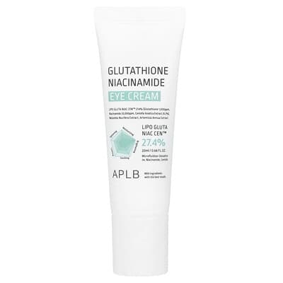 Glutathione Niacinamide, Eye Cream, 0.68 fl oz (20 ml)