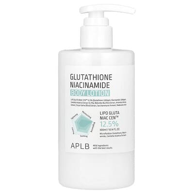 Лосьон для тела Glutathione Niacinamide, 10.14 fl oz (300 ml)