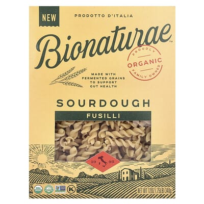 Фузилли с закваской, 12 oz (.75 lb) 340 g от Bionaturae