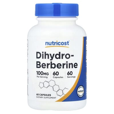 Dihydroberberine, 100 mg , 60 Capsules