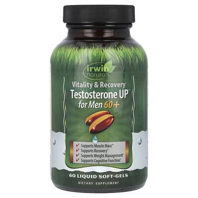 Testosterone UP для мужчин 60+, 60 жидких мягких капсул