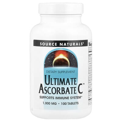 Ultimate Ascorbate C™, 100 таблеток