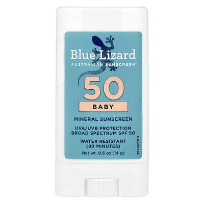 Baby Mineral Sunscreen Stick, SPF 50, 0.5 oz (14 g)