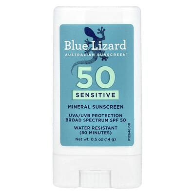Sensitive Mineral Sunscreen Stick, SPF 50, 0.5 oz (14 g)