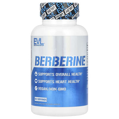 Berberine, 60 вегетарианских капсул, (500 mg на капсулу)